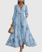 Pleated Resort Maxi Dress