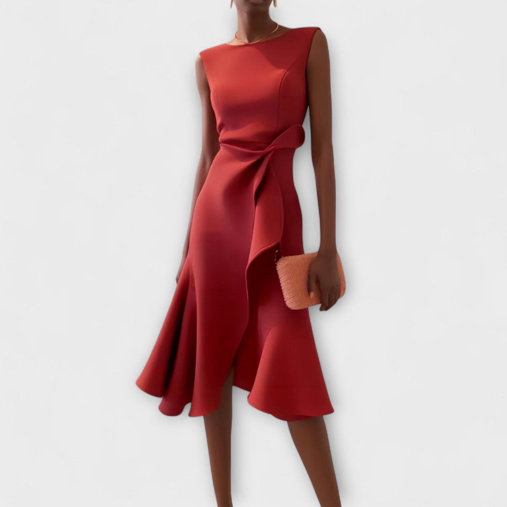 Polished Midi Dress