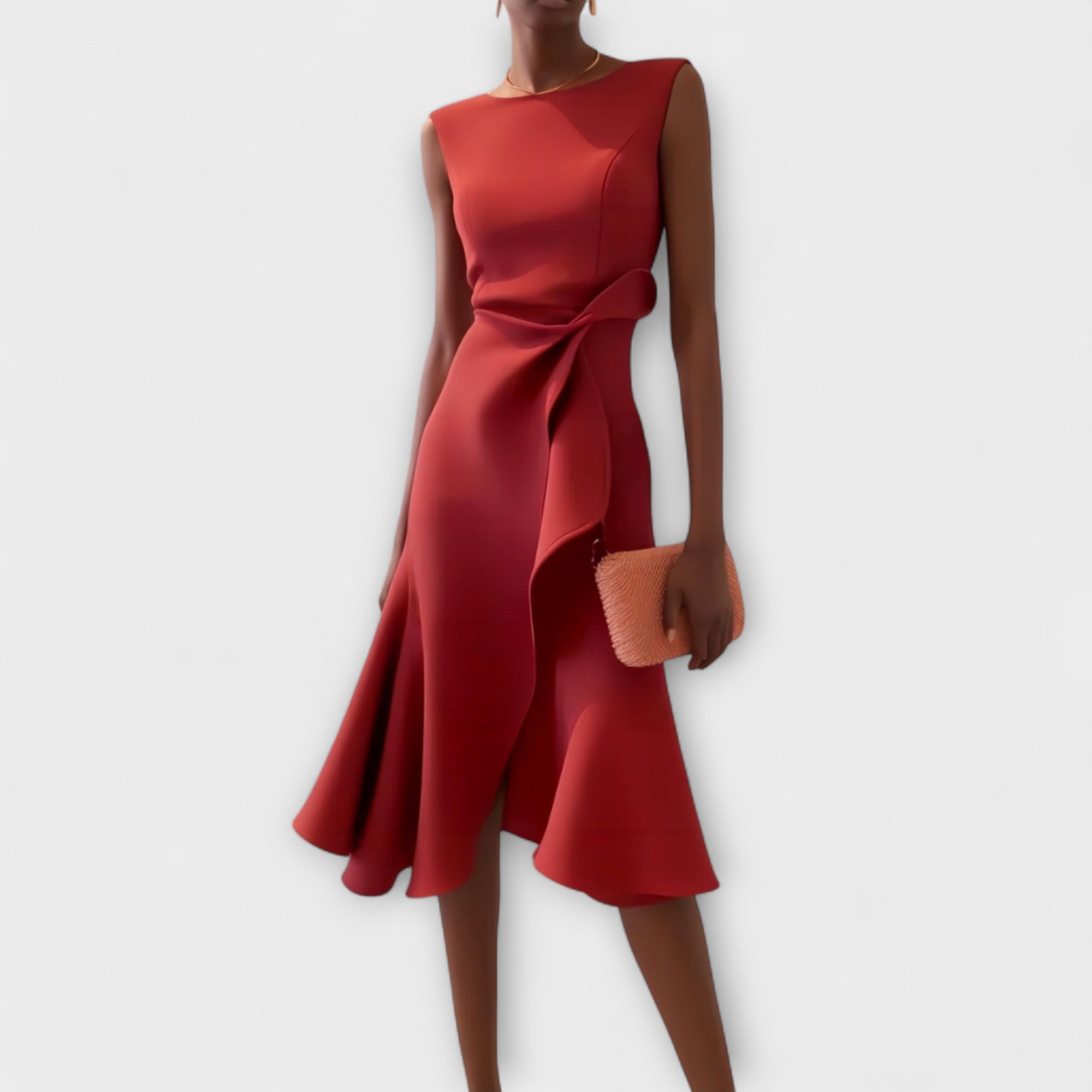 Polished Midi Dress