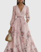 Pleated Resort Maxi Dress