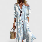 Sunset Boho Midi Dress