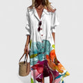 Sunset Boho Midi Dress