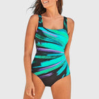 Shaping Printed One-Piece Swimsuit