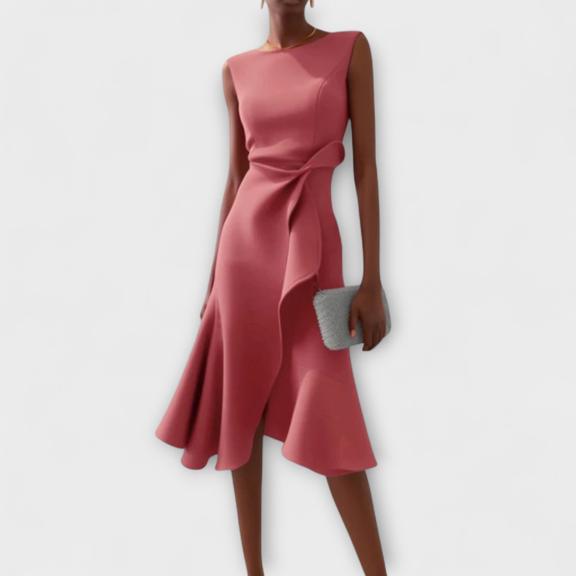 Polished Midi Dress