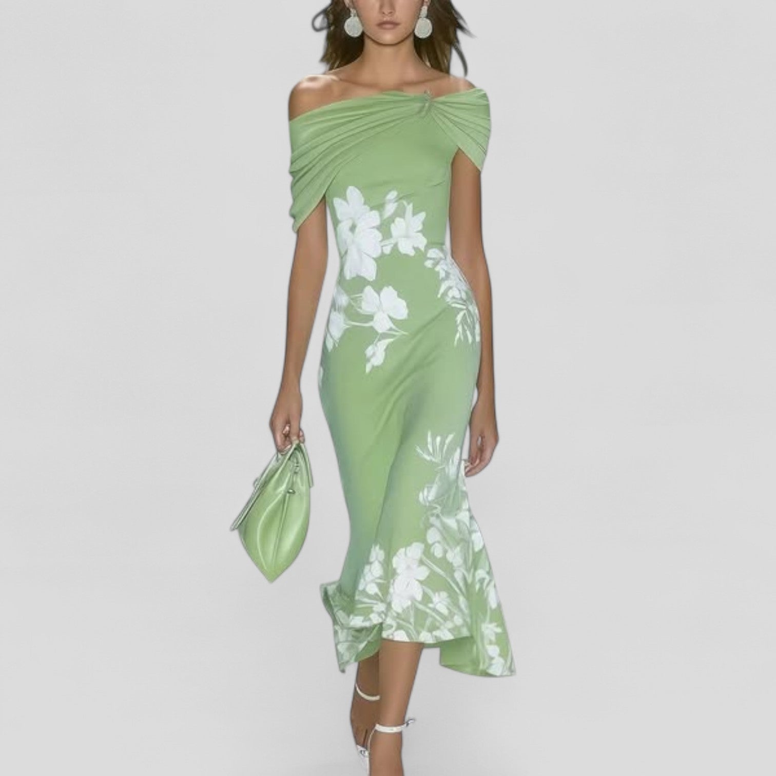 Coastal Grace Midi Dress