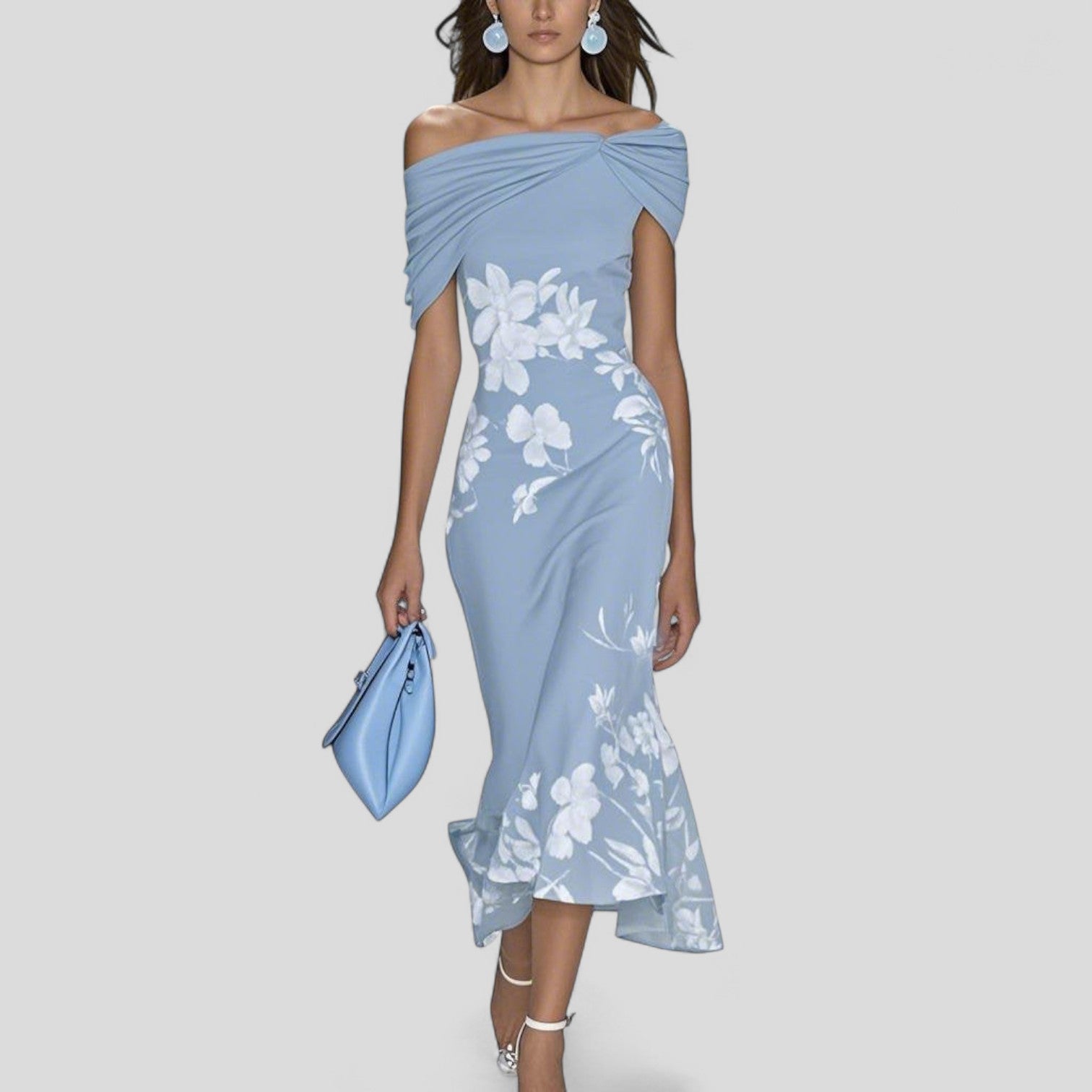 Coastal Grace Midi Dress