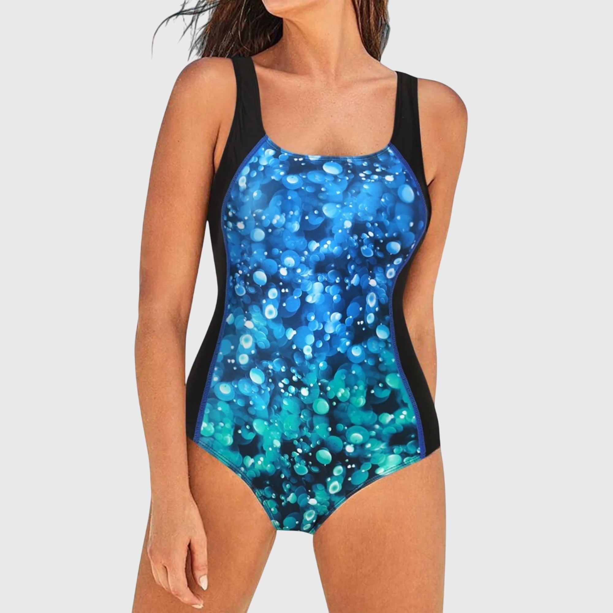 Shaping Printed One-Piece Swimsuit