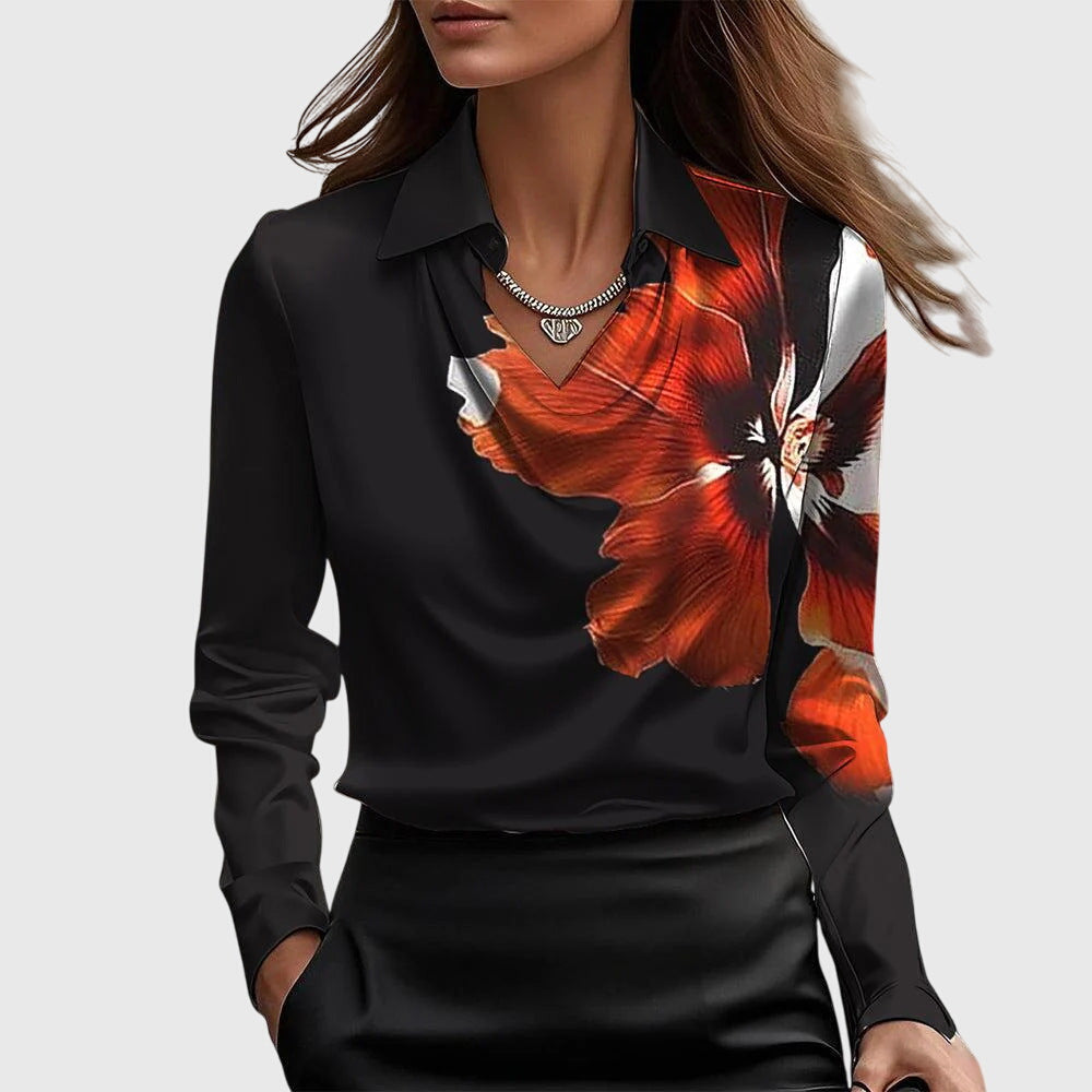 Coastal Button Blouse